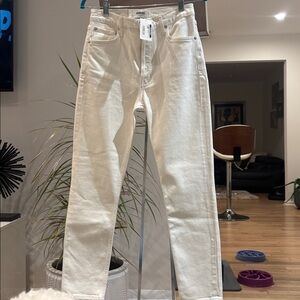 Agolde Radiate Cream Jeans